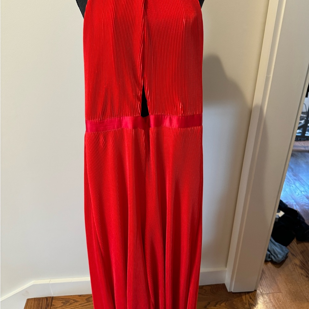 Anthropologie  romper. Worn once. Red. Beautiful.